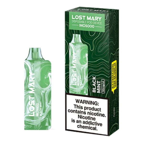Lost Mary MO5000 Black Mint ...