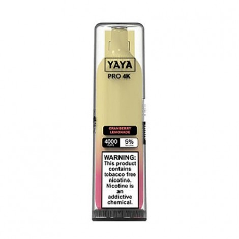 YAYA Pro 4K NTN Cranberry Lemonade Disposable Vape Pen