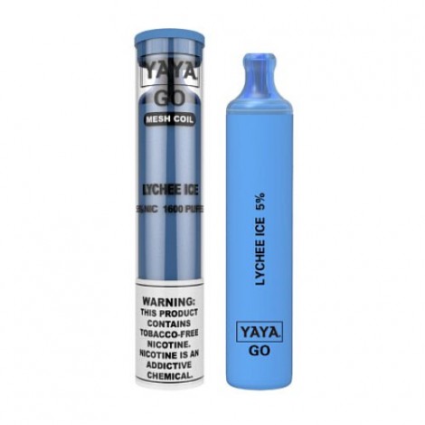 YAYA Go 1600 NTN Lychee Ice Disposable Vape Pen