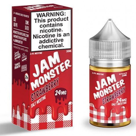 Jam Monster Synthetic Salt - Strawberry