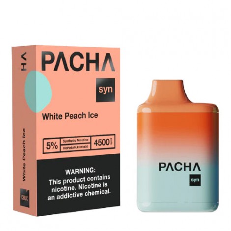 Pachamama Disposable - 4500 - White Peach Ice