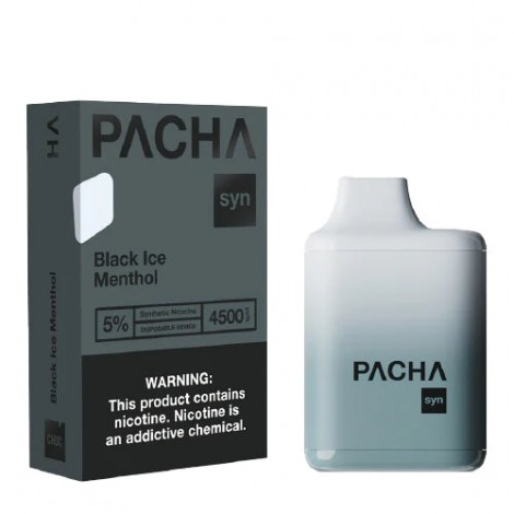 Pachamama Disposable - 4500 - Black Menthol Ice