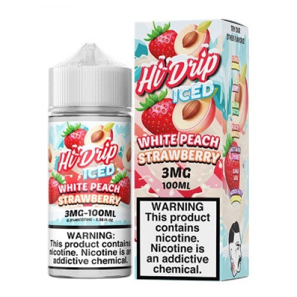 Hi-Drip White Peach Strawberry Iced Hi-Drip White Peach Strawberry Iced