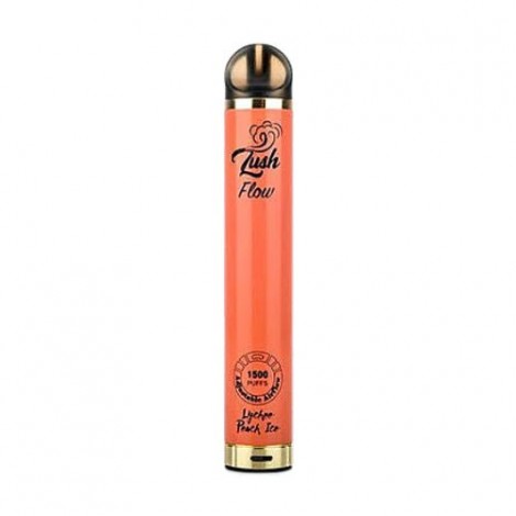 Lush 1500 Flow Lychee Peach Ice Disposable Vape Pen