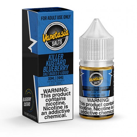 Vapetasia eJuIce Salts - Killer Kustard Blueberry